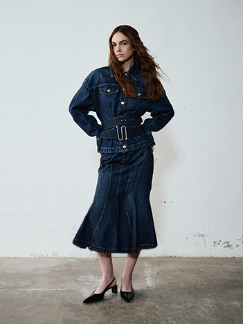 Completo Denim Gonna Intrend