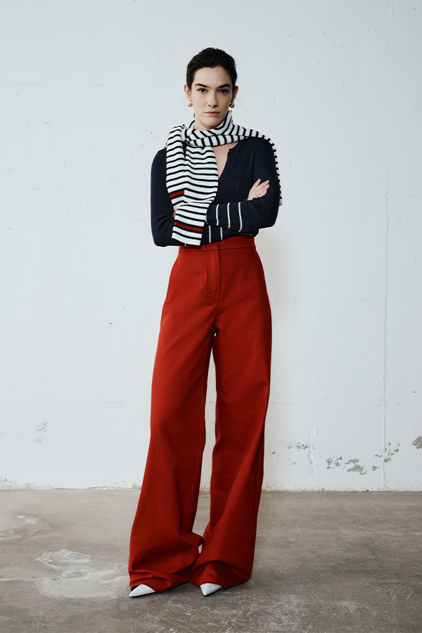 Pantalone Rosso Intrend