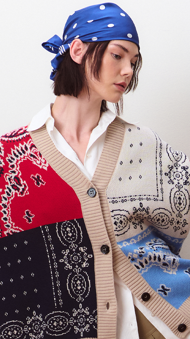 Cardigan Bandana Intrend