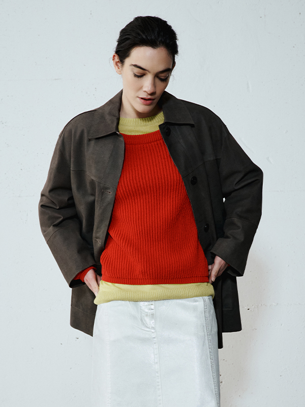 Layering Rosso E Giallo Intrend