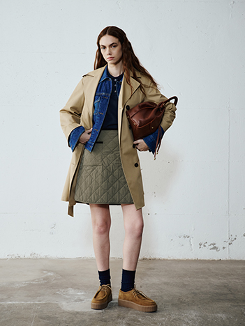 Trench Kaki Intrend