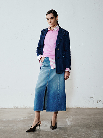 Blazer Denim Intrend