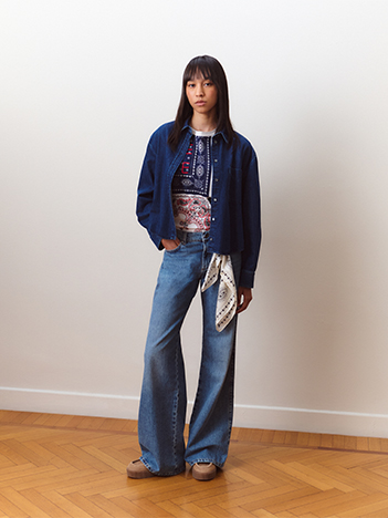 Wide-leg jeans